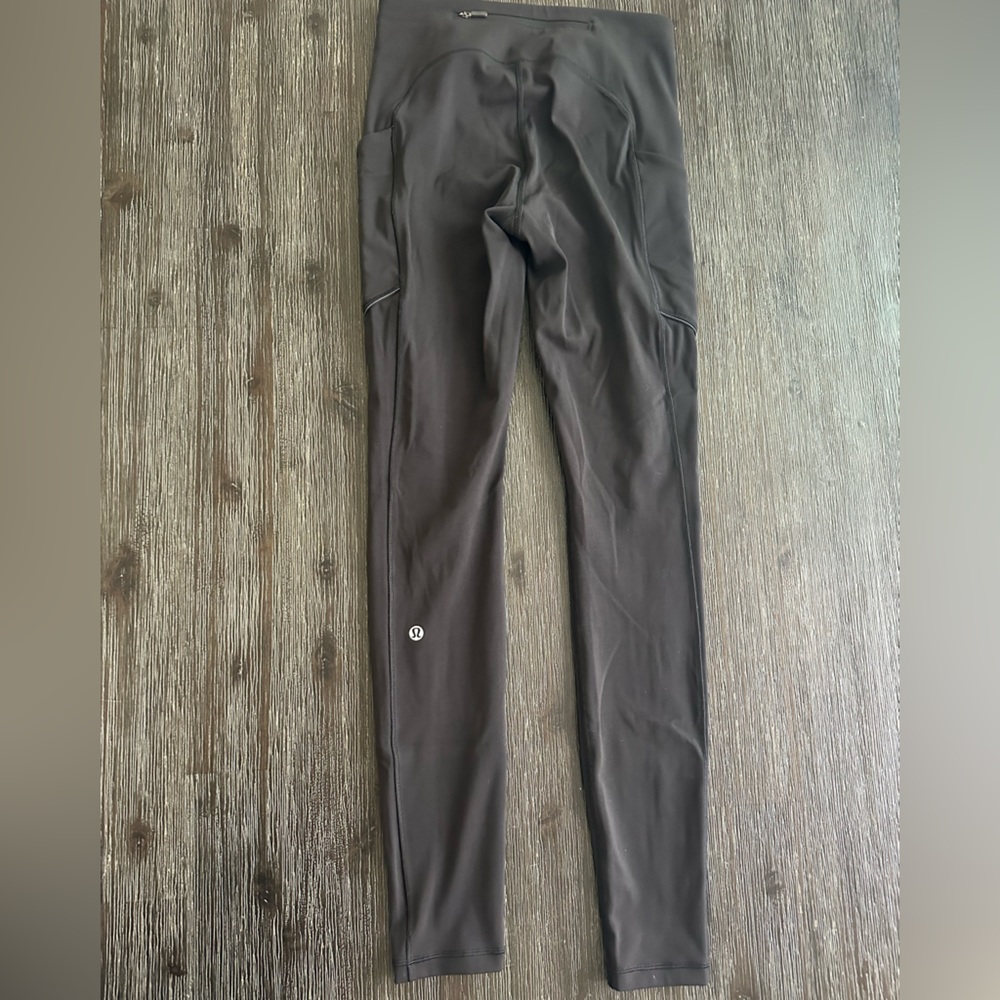 Lululemon long Fast & Free with reflective pocket